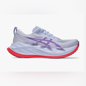ASICS Superblast 2 in blue fade/edo purple